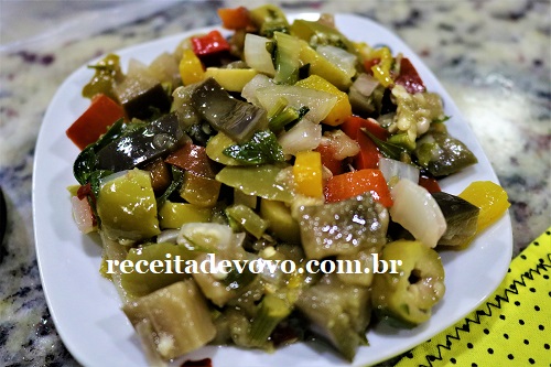 Antepasto de berinjela