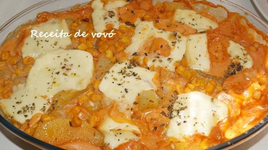 Batata ao forno