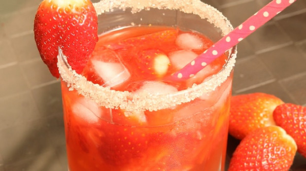 Batida de morango