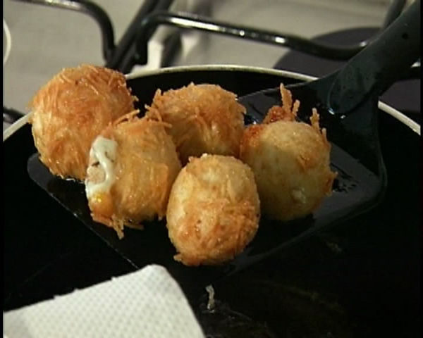 Bolinha de queijo simples