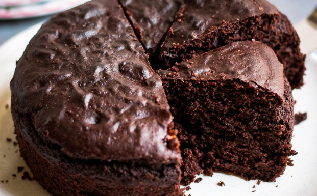 Bolo de chocolate de liquidificador