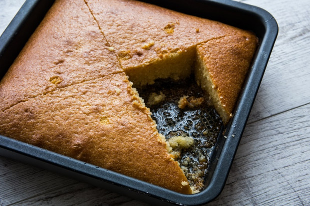 Bolo de trigo Molhadinho