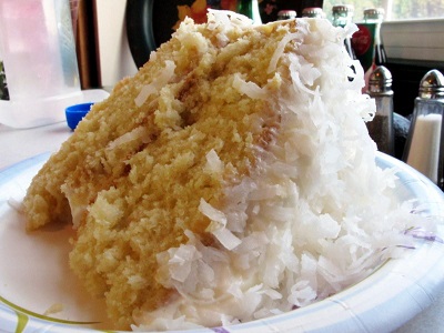 Bolo gelado de coco