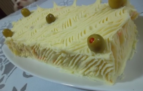 Bolo salgado de atum