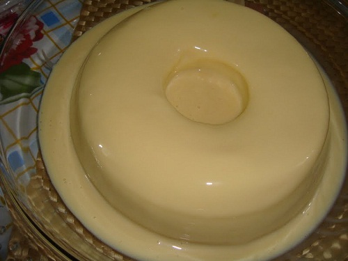 Brigadeirão branco de Microondas
