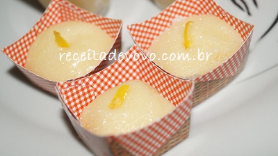 Brigadeiro de limão siciliano