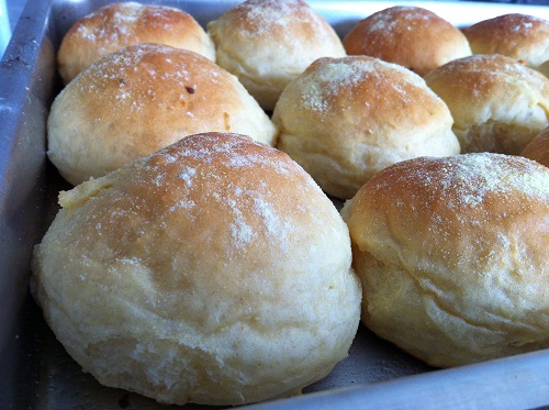 Broa de fubá fofinha