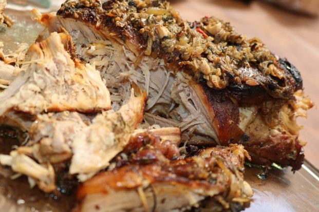 Carne assada na manteiga