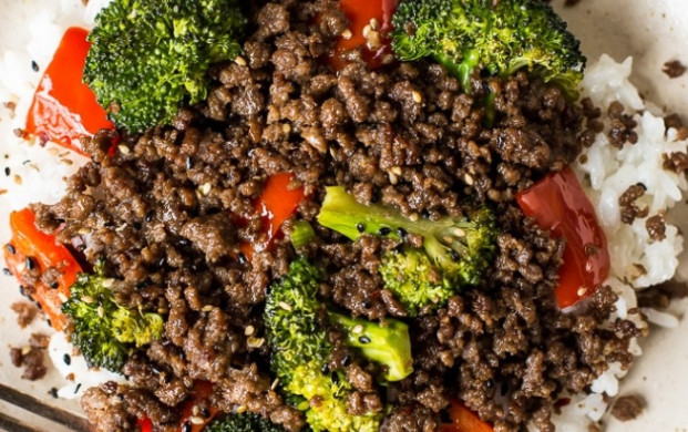 Carne moída Frita