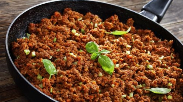 Carne moída refogada
