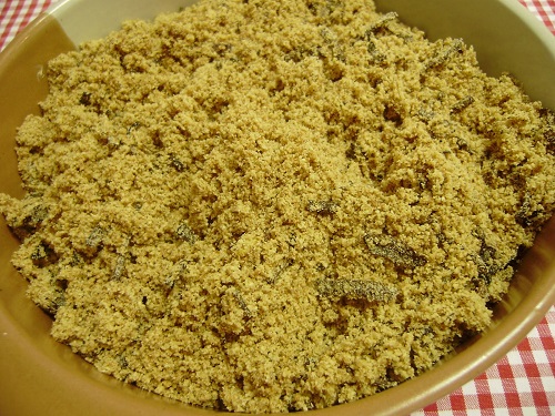 Farofa de cebola crocante