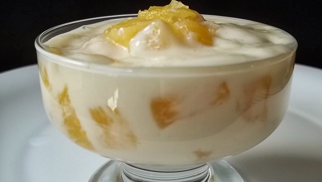 Mousse de abacaxi