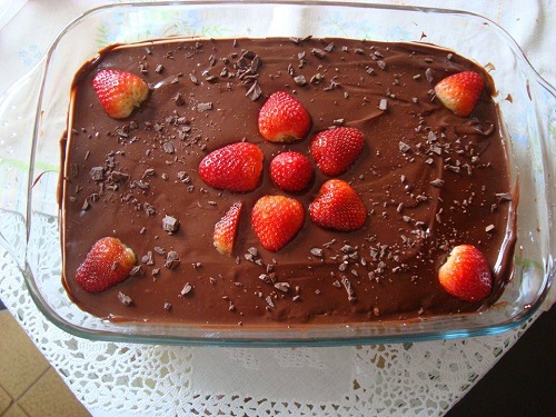 Mousse de chocolate