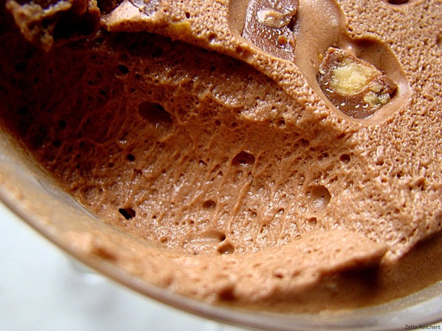 Mousse de chocolate bem cremoso