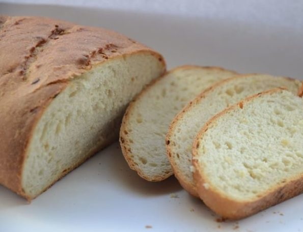 Receita de pão caseiro doce