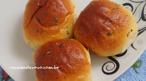 Pão de cebola de liquidificador