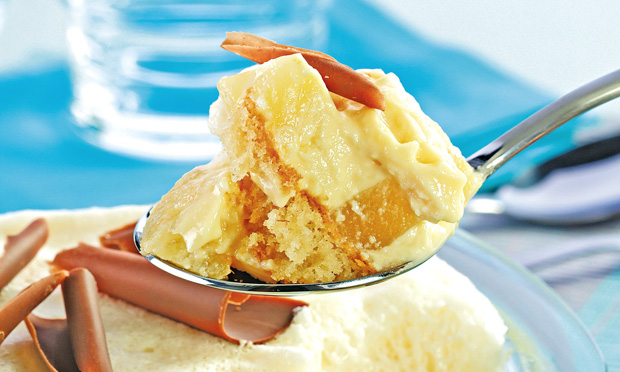 pavê de abacaxi com coco cremoso