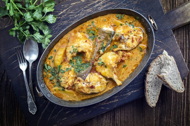 Peixe ensopado