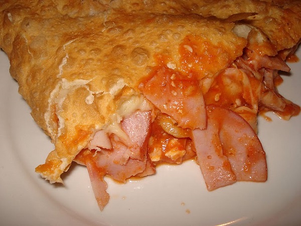 Pizza frita