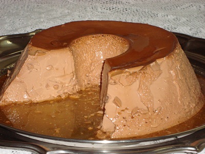 Pudim de chocolate