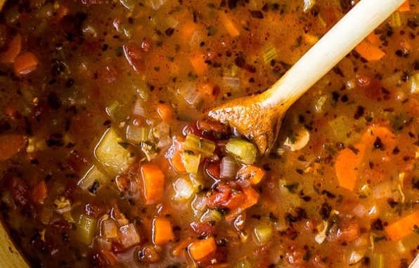 Receita de sopa de legumes