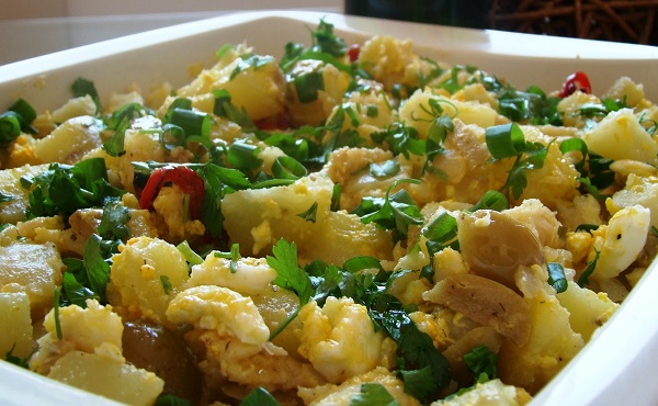 Salada de bacalhau