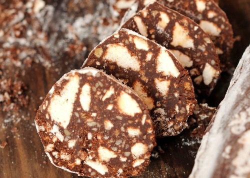 Salame de chocolate