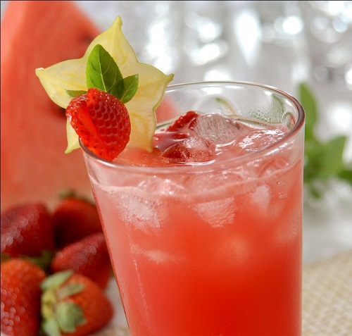 Suco refrescante