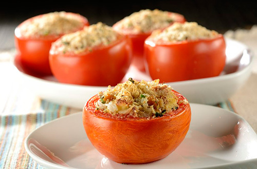 Tomate recheado Dukan