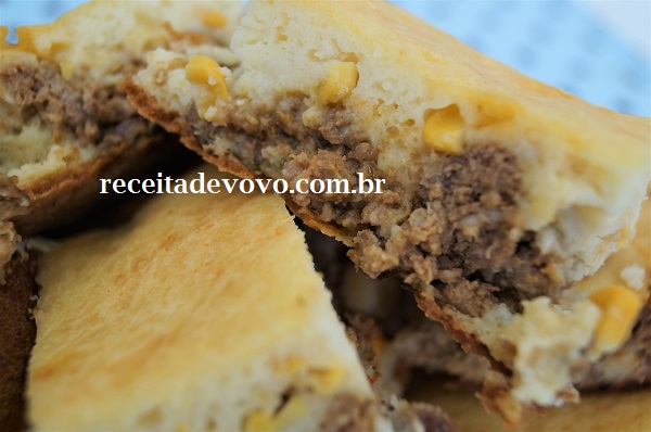 Torta de carne moída