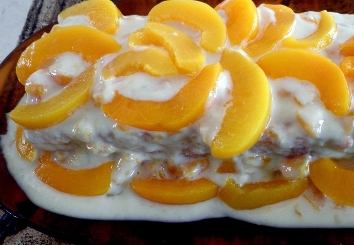 Torta de pêssego