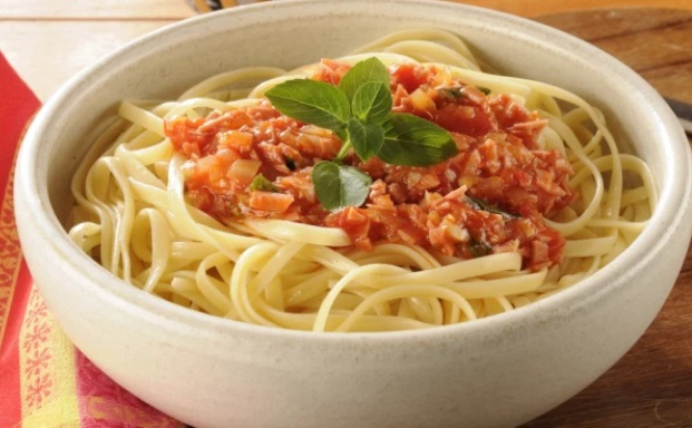 Macarronada de palmito
