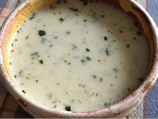 Molho de iogurte para salada