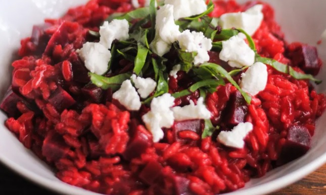 Risoto de Beterraba