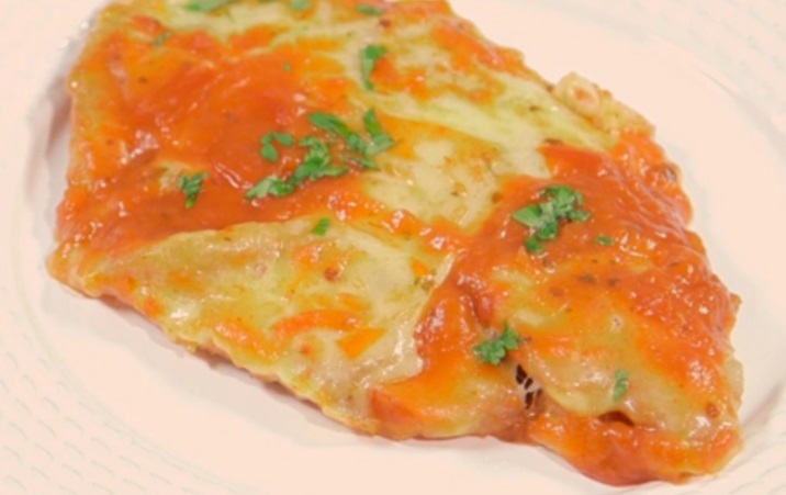 Filé de Peixe à parmegiana