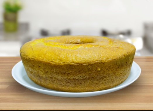 Bolo vegano de cenoura