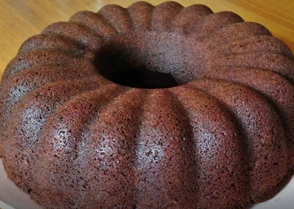Bolo vegano de chocolate integral