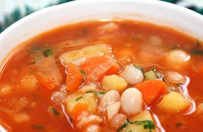Sopa de Feijão branco