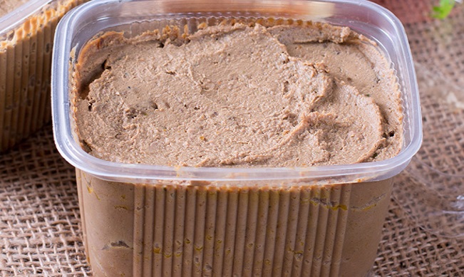 Patê de Carne com algas marinhas