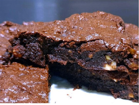 Brownie de batata doce