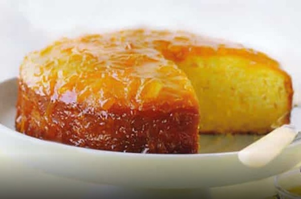 Bolo de laranja saudável