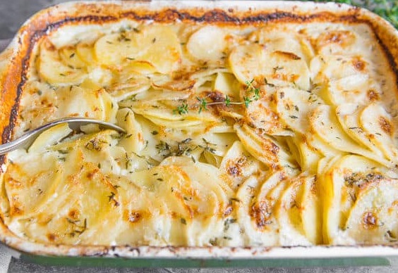 Receita de Batata Gratinada