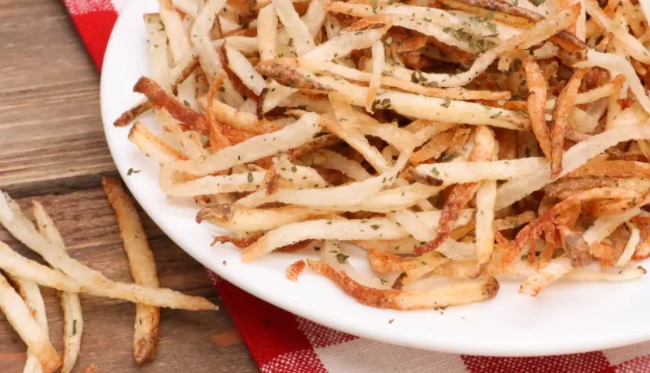 Receita de batata Palha