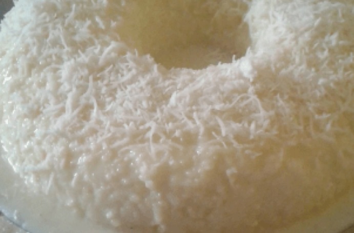 Pudim de Tapioca bem cremoso