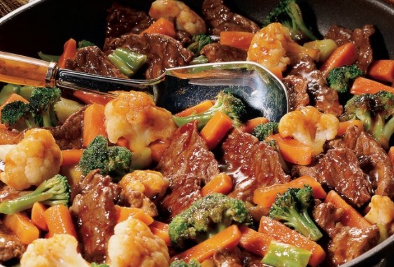 Carne com Legumes