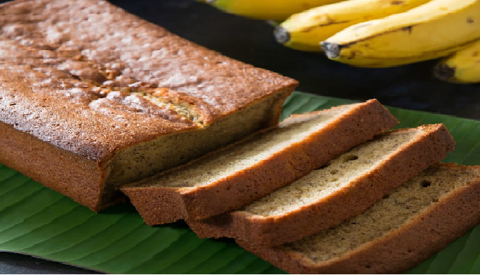 Bolo de banana fofinho e simples