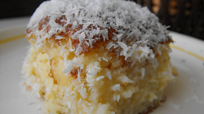 Bolo gelado de coco