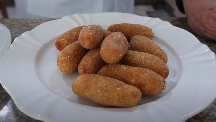 Croquete de frango simples