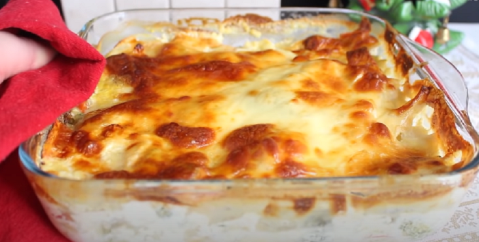 Legumes gratinados