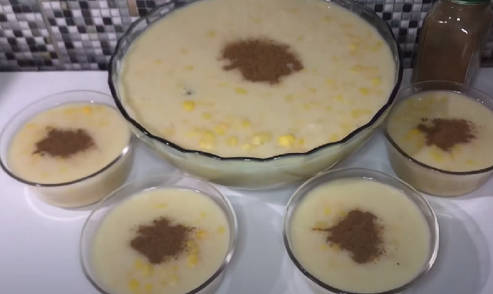 Mungunzá bem cremoso